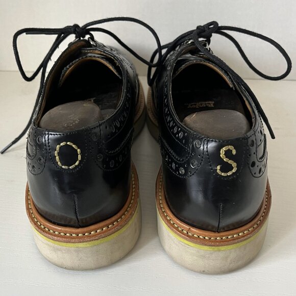 Oliver Sweeney Albany 8 Black Leather Lace-Up Shoes – Size 9.5 US - Picture 3 of 6